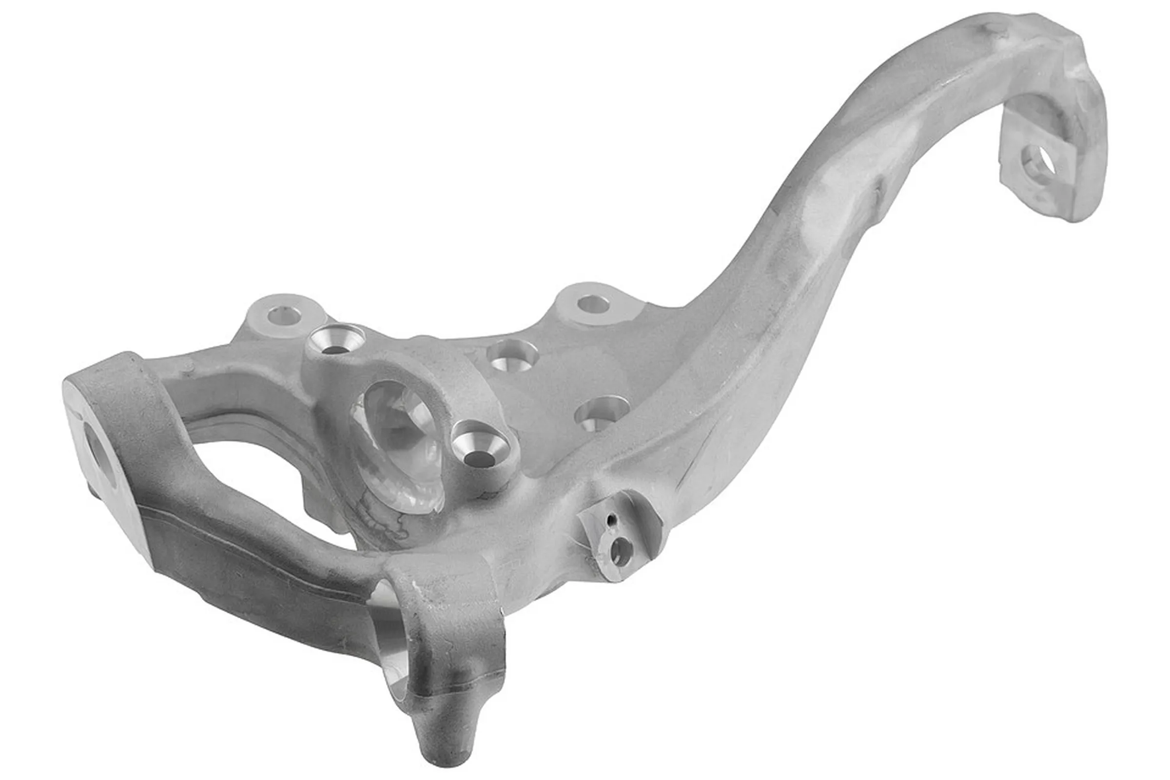 Steering knuckle, wheel suspension