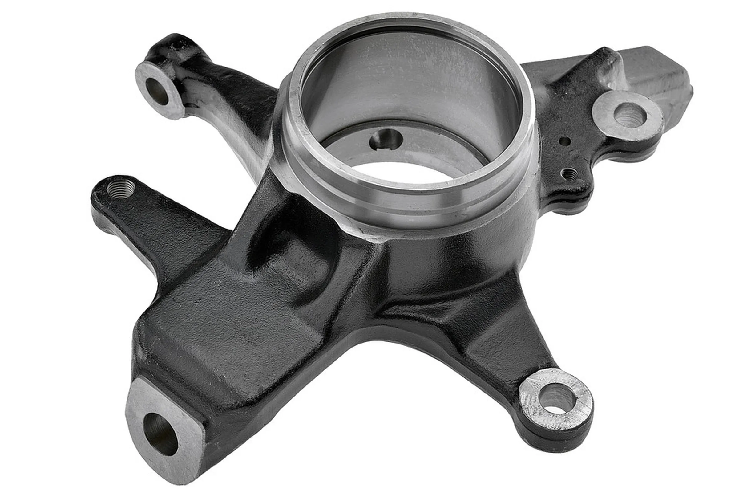 Steering knuckle, wheel suspension