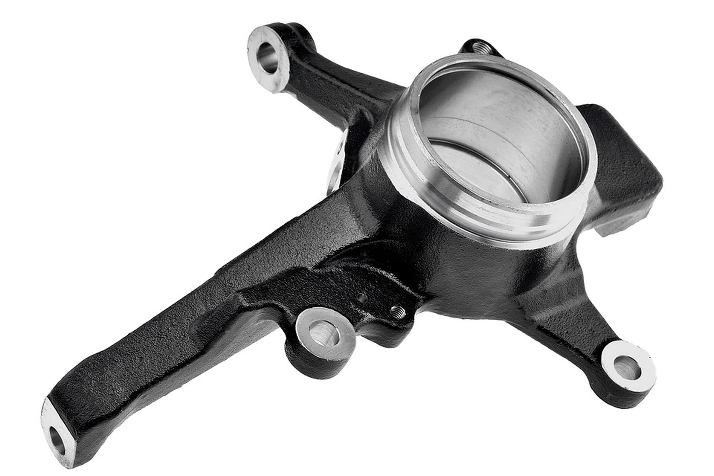 Steering knuckle, wheel suspension
