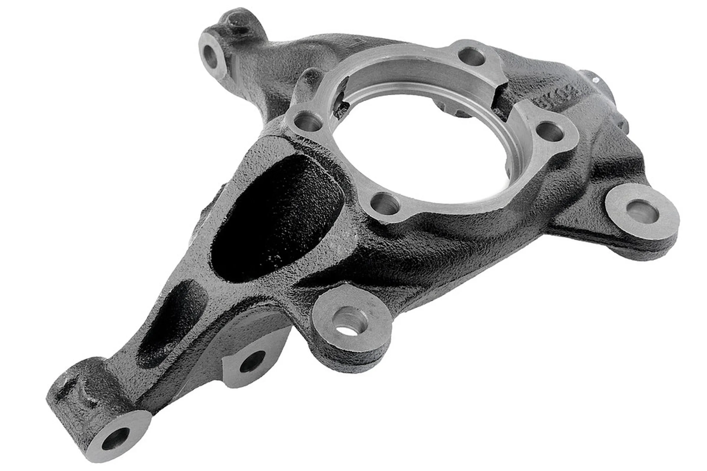 Steering knuckle, wheel suspension