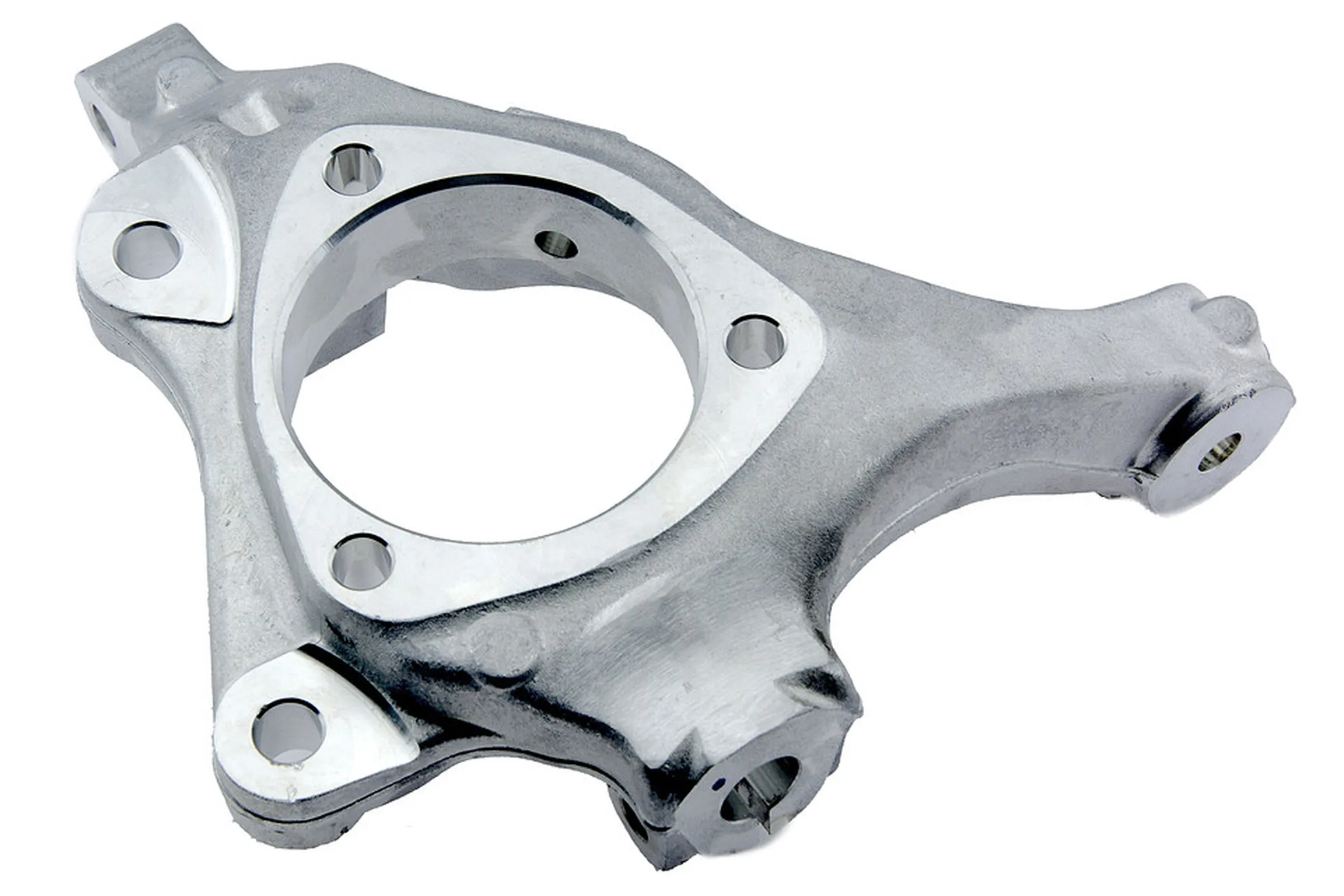 Steering knuckle, wheel suspension