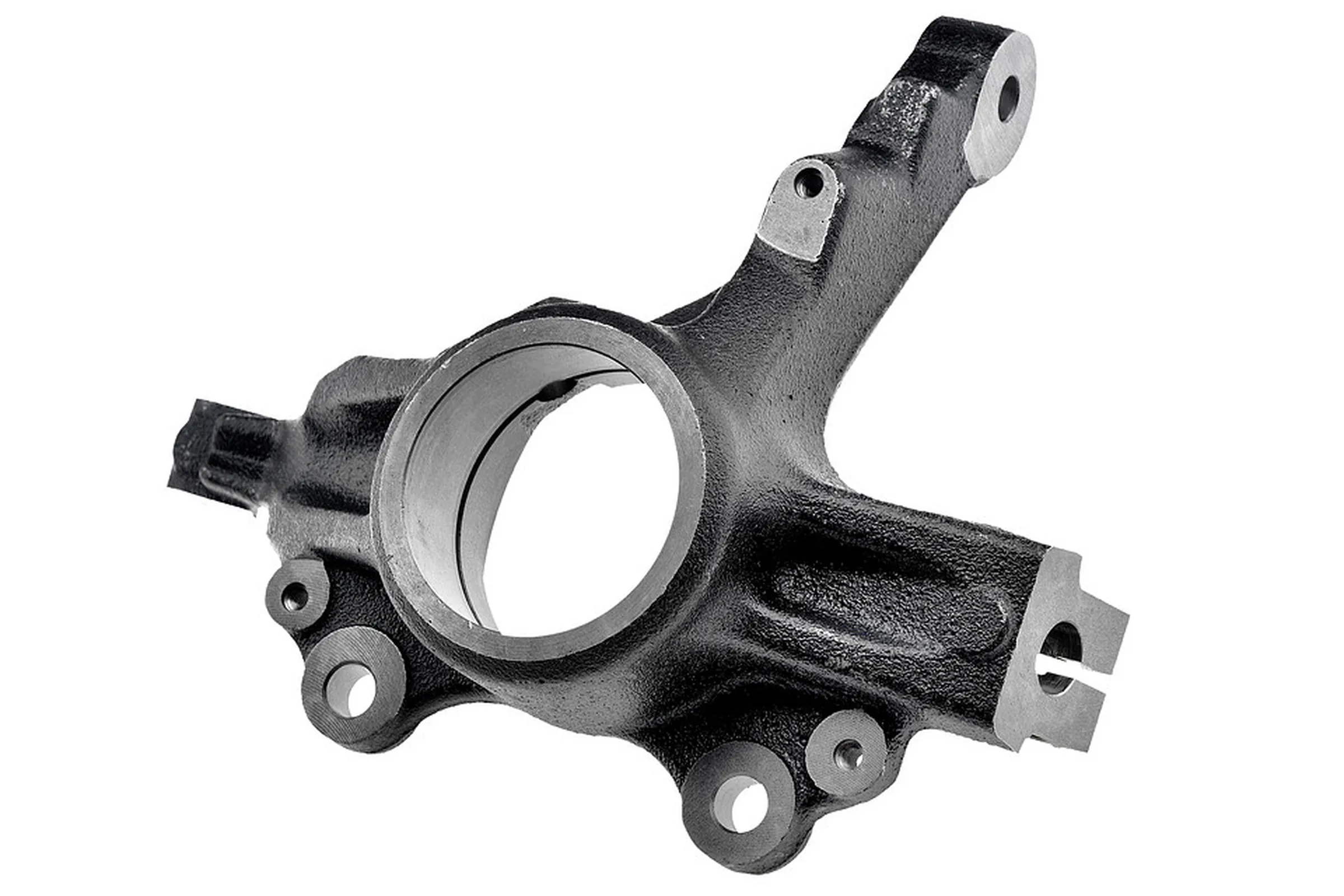 Steering knuckle, wheel suspension