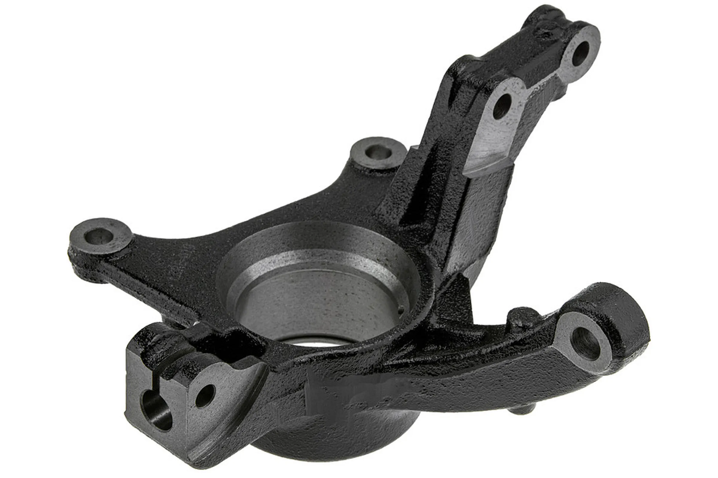Steering knuckle, wheel suspension