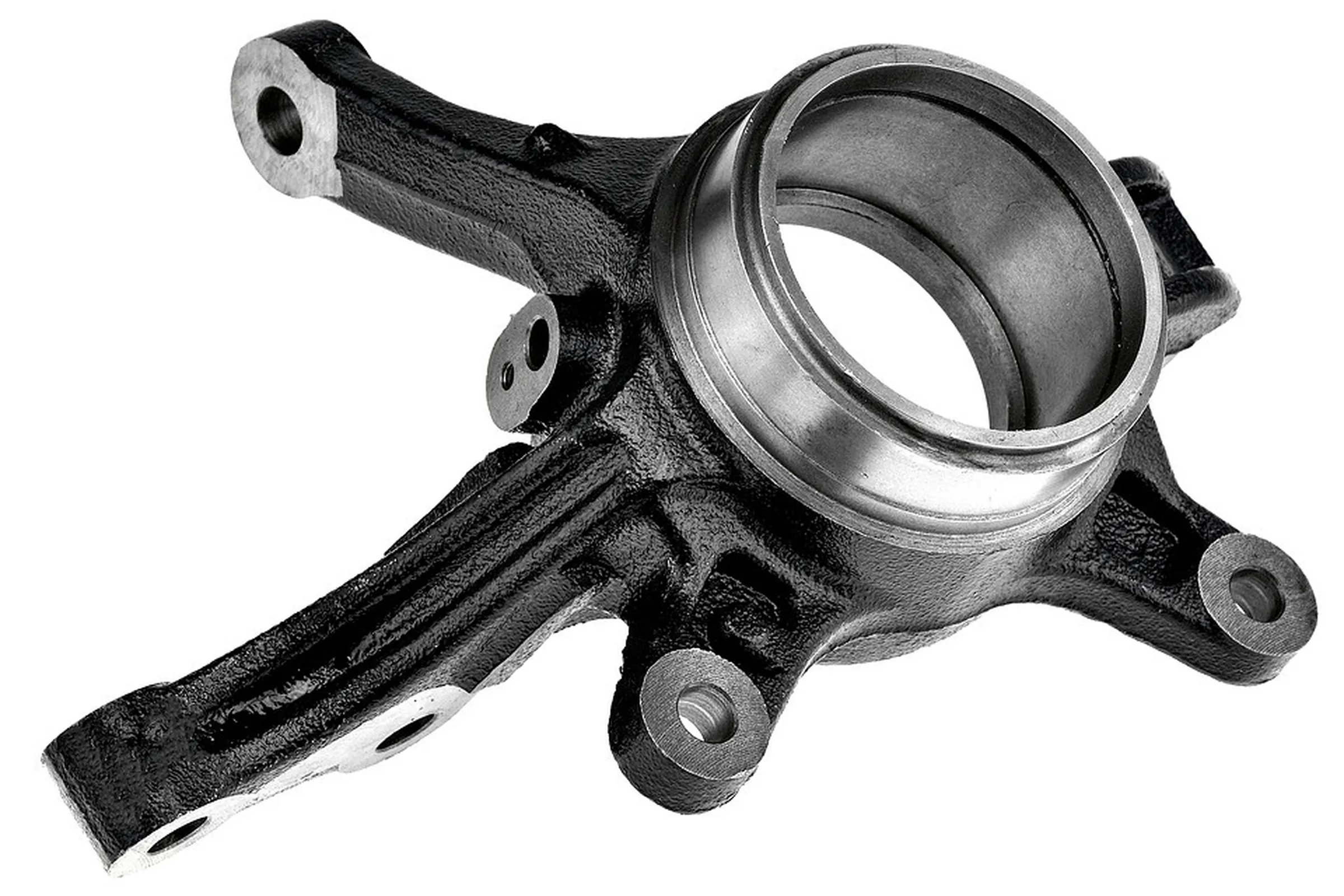 Steering knuckle, wheel suspension