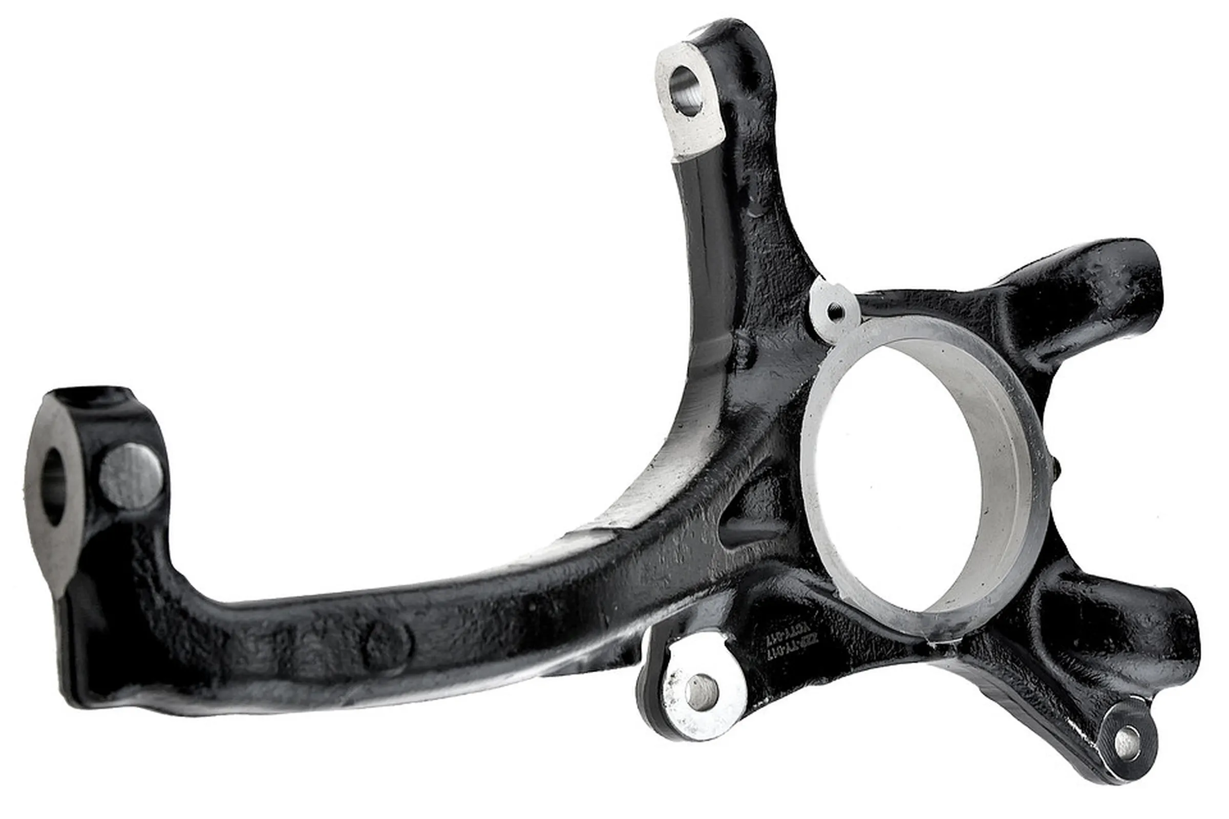 Steering knuckle, wheel suspension