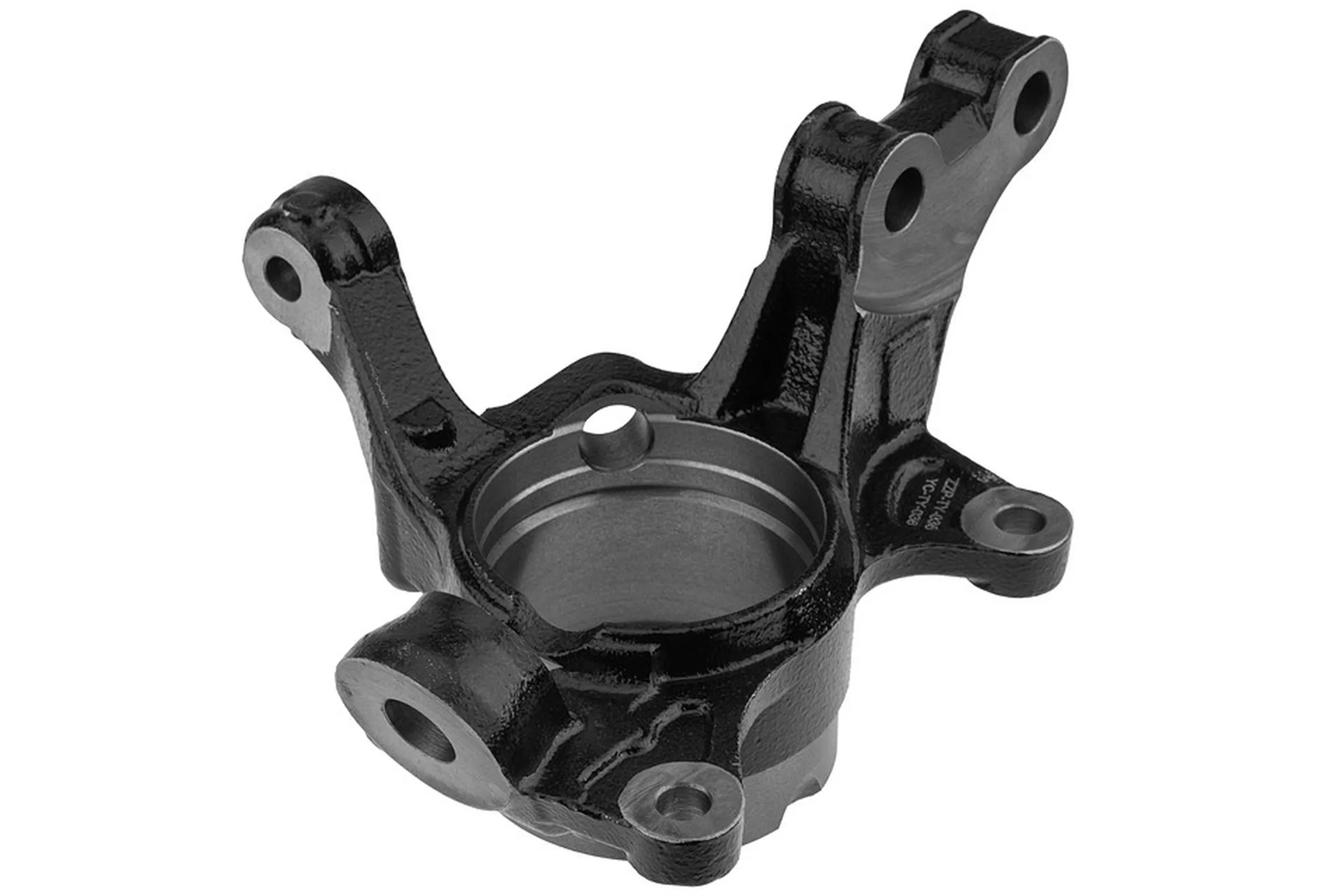 Steering knuckle, wheel suspension