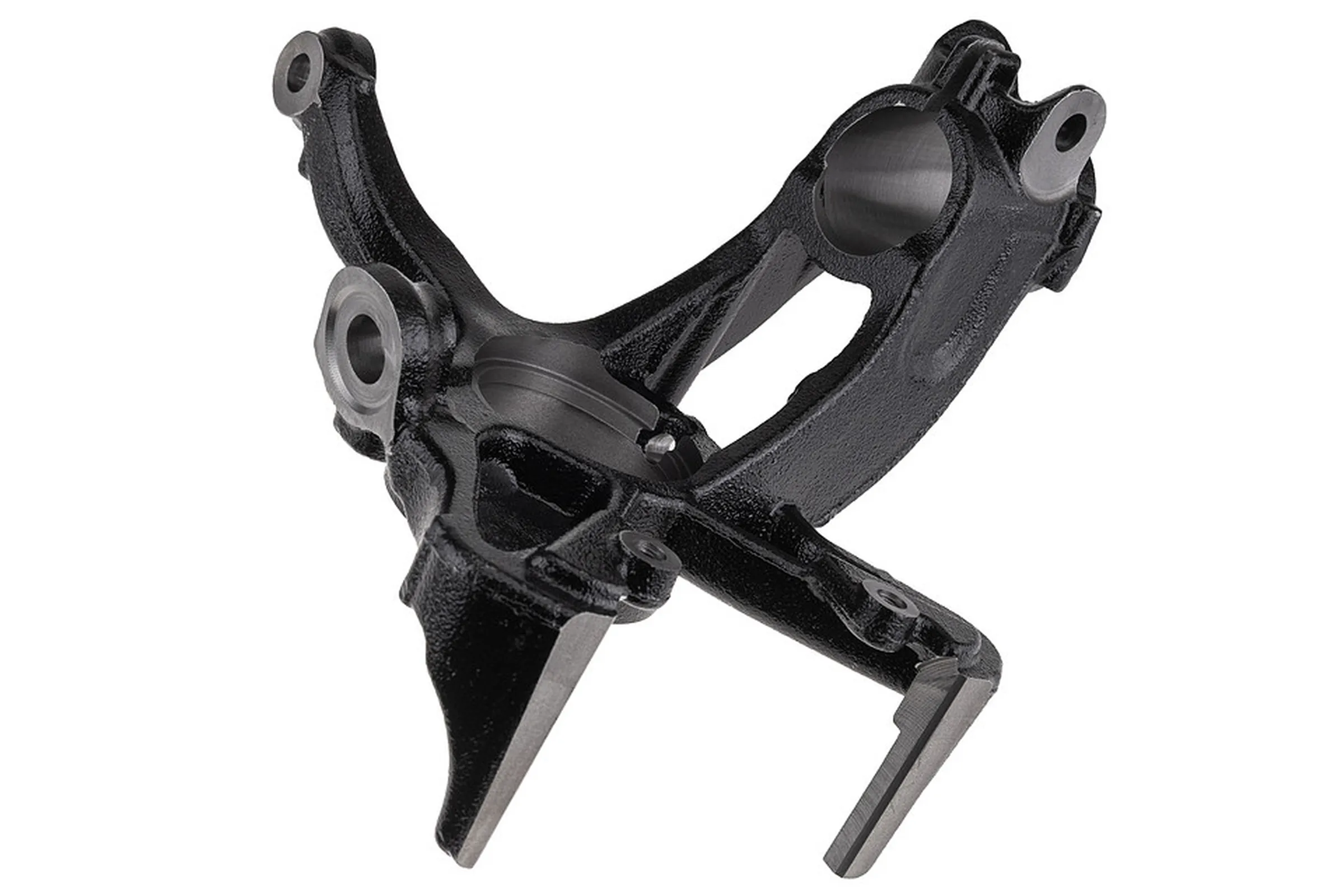 Steering knuckle, wheel suspension