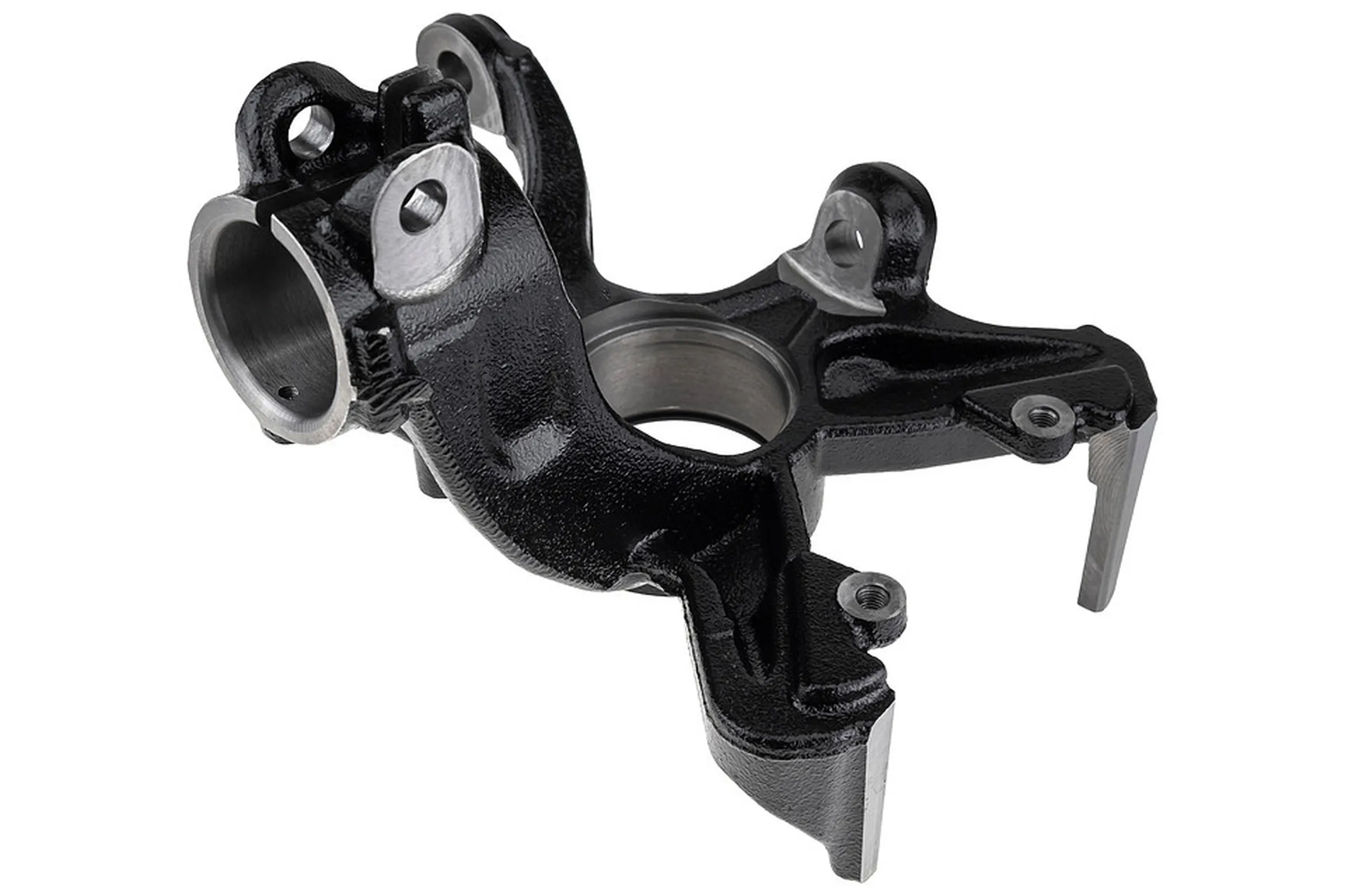 Steering knuckle, wheel suspension