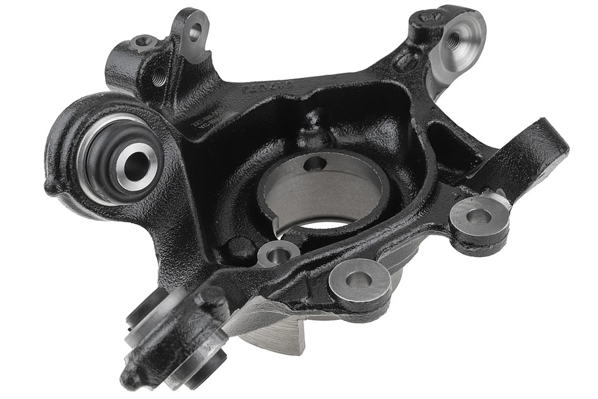 Steering knuckle, wheel suspension