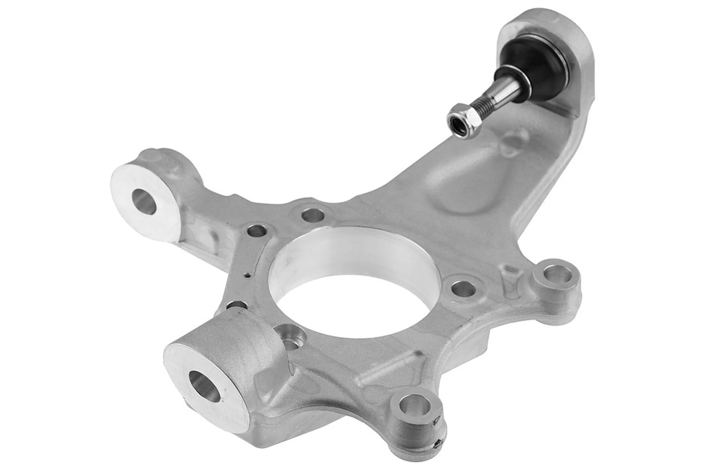 Steering knuckle, wheel suspension