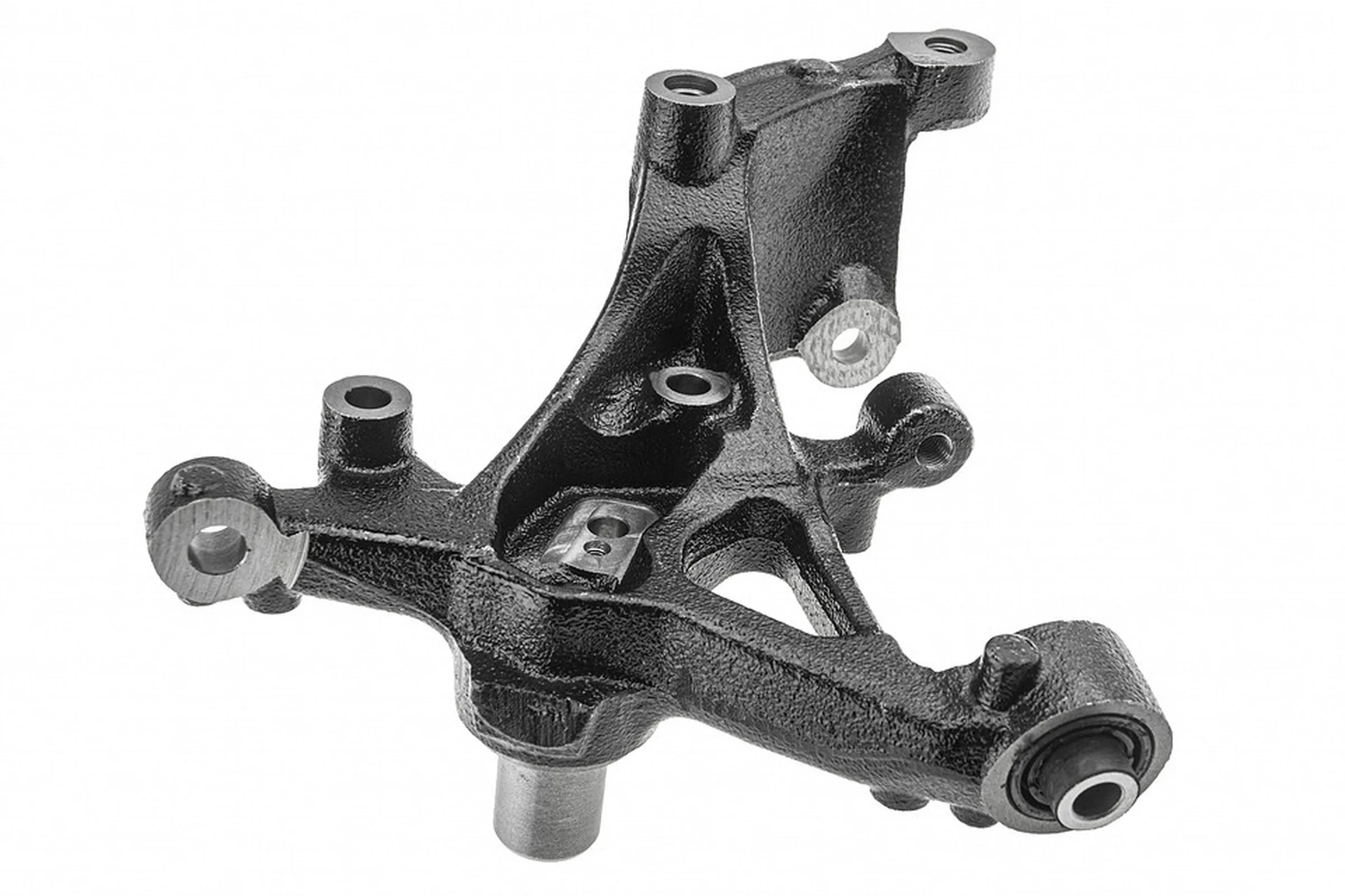 Steering knuckle, wheel suspension